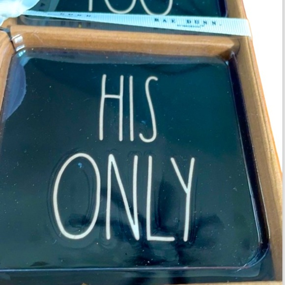 RAE DUNN➕NEW Wedding Coasters Set - Picture 5 of 5